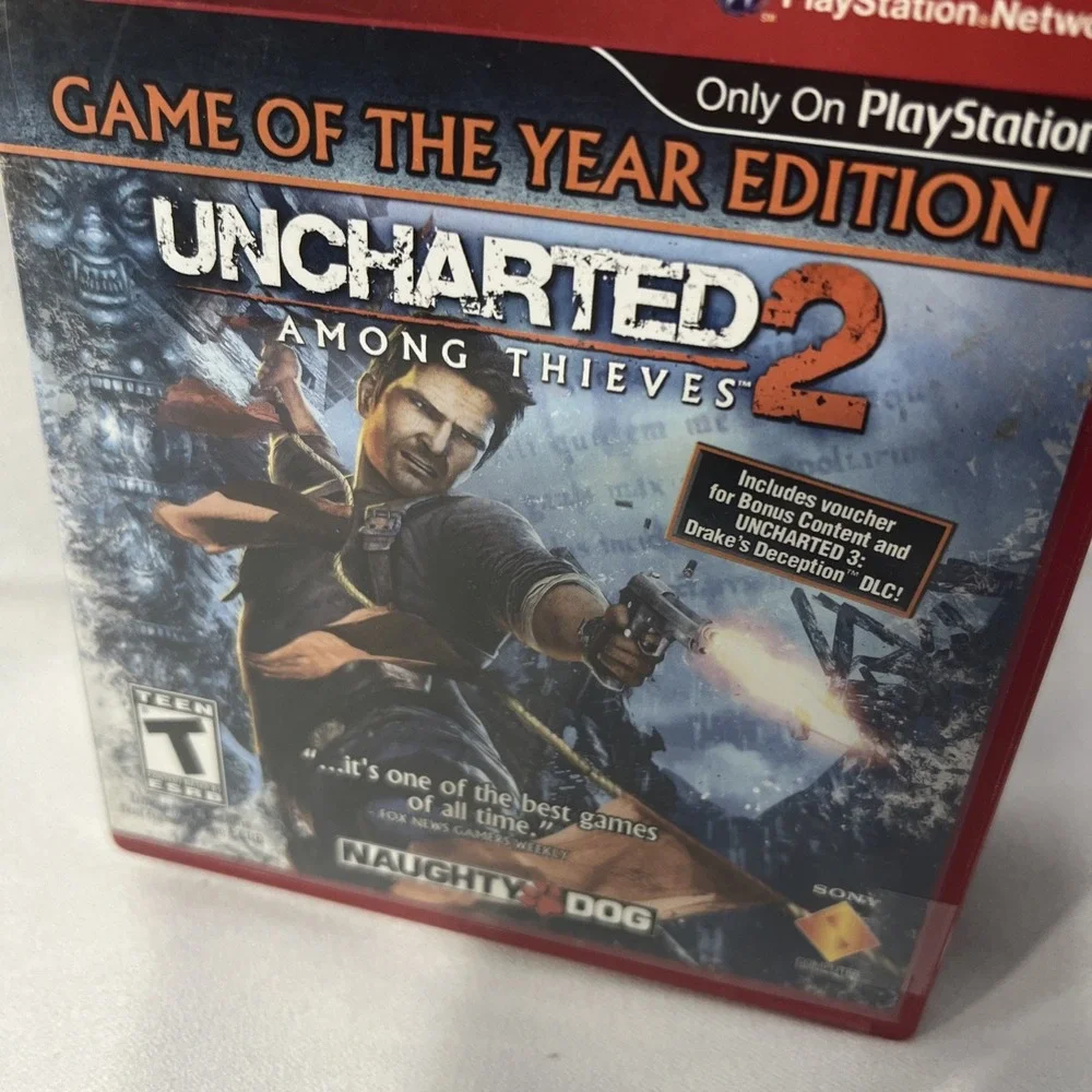 Uncharted 2 Among Thieves Sony PlayStation 3 PS3 game of the year edition